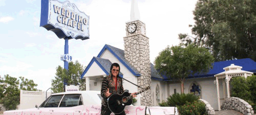 Book "Graceland Wedding Chapel" - Las Vegas on showtimevegas.com